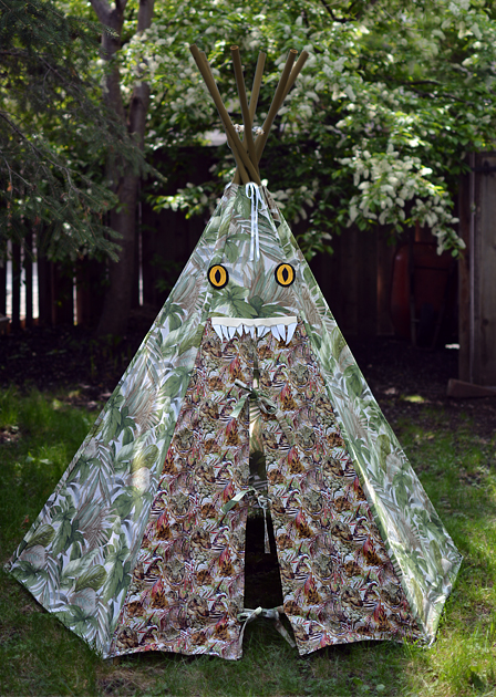 Make a Dinosaur Tepee with Butterick