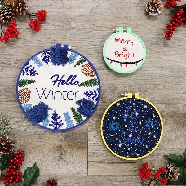 Holiday Embroidery 