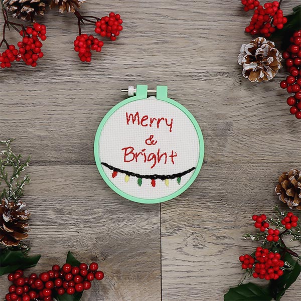 Holiday Embroidery - Merry & Bright