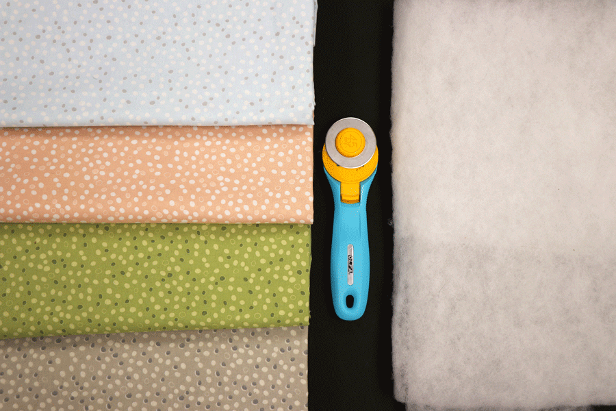 Bunny in the Garden Quilt - Materials